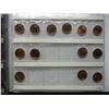 Image 11 : Partial Canada Small Cent Collection.  76 Coins