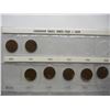 Image 2 : Partial Canada Small Cent Collection.  76 Coins