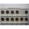 Image 6 : Partial Canada Small Cent Collection.  76 Coins