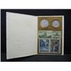 Image 1 : Vatican souvenir Coin and stamp set