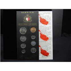 1972 Malta Mint set.  Rare