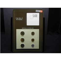 Finland 6 coin unc set