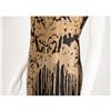 Image 10 : "Highland Rape" Black and Gold Dripping William Morris Print Dress AW 1995