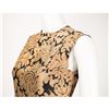 Image 9 : "Highland Rape" Black and Gold Dripping William Morris Print Dress AW 1995