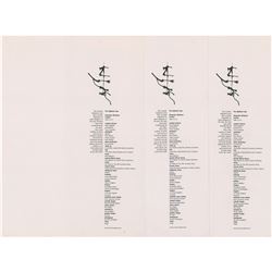 "Highland Rape" (3) Invitation Program Reverses AW 1995