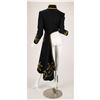 Image 2 : "Black Dante Military Matador Coat with Original Construction and Braid Motif Patterns" AW 1996