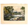 Image 1 : Yosemite Currier and Ives Print  (90309)