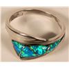 Image 1 : D. Lucia Black Opal Ring  (109104)