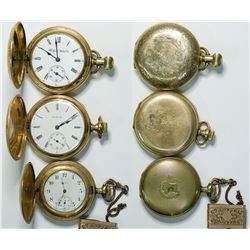 Gold Antique Men's Pocket Watches  (114293)