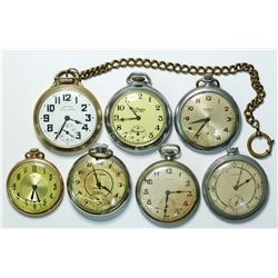 Mens Pocket Watches (7)  (114295)