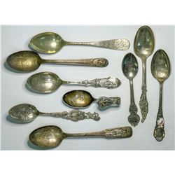 Historical Silver Spoons  (112975)