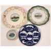 Image 1 : A collection of souvenir plates from the Santa Cruz area (5)  (112377)