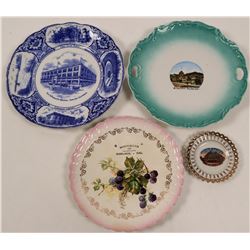 Bay Area Souvenir Plates (4)  (112610)
