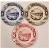 Image 1 : Oregon Souvenir Plates (3)  (112605)