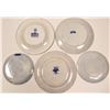 Image 2 : Blue Souvenir Advertising and Calendar Plates PA (5)  (112619)