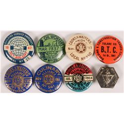 Calif. Labor Pinbacks   (112293)
