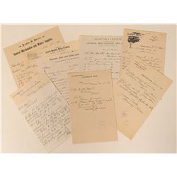 Montana Ghost Town Letterheads  (110872)