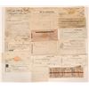 Image 1 : Misc. Western Americana: Nevada, California (Checks, Billheads, Railroad)  (107885)