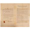 Image 2 : 1865 Steamboat Pilot License  (107828)