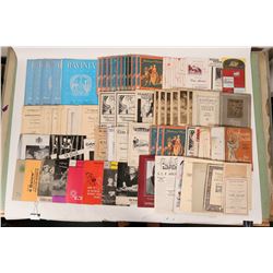 Theater Program Collection  (110894)