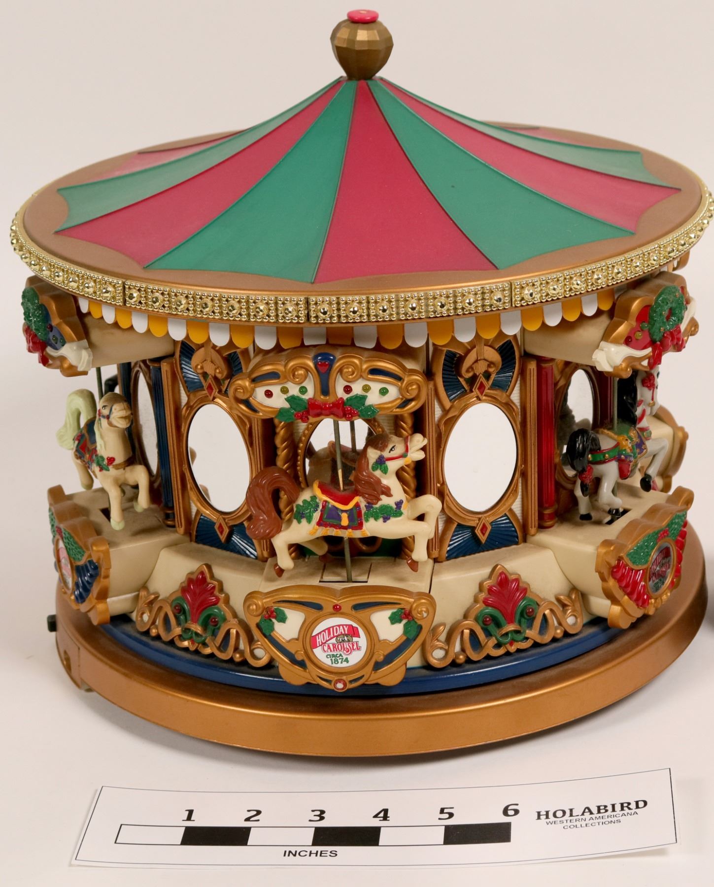 Musical Carousel; Christmas music (112354) - Holabird Western Americana ...