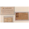 Image 1 : Old West Sheriff Reward Post Cards & Business Card  (110882)