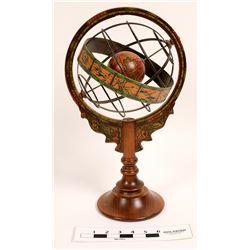 Vintage Antique Astrological Globe  (112350)