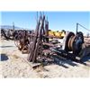Image 2 : Rack of drill steel.  About 50-60, range from 6 to 8 ft lengths.  (114183)
