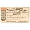 Image 1 : Melones & Stanislaus Gold, Silver & Copper Mining Co Stock, 1863  (111374)