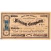 Image 1 : Happy Camp Hydraulic Mining Company Stock Certificate  (107777)