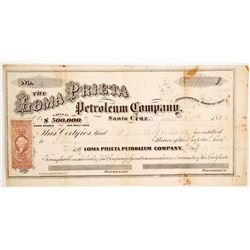 Loma Prieta Petroleum Company Stock  (90456)