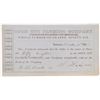 Image 1 : Open Cut Fluming Company Stock Certificate  (107031)
