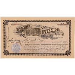 The United Leasing Co.  (110832)