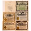 Image 1 : Five Different Identified Colorado Mining Stock Certificates   (107863)