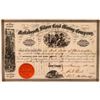 Image 1 : Mattabesett Silver Lead Mining Company Stock Certificate  (107807)