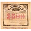 Image 1 : Maryland Freestone Mining & Manufacturing Co. Bond  (107802)