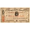 Image 1 : Lucy Ella Gold & Silver Mining Stock, Gold Hill, N.T. 1863  (111407)