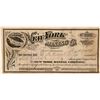 Image 1 : New York Mining Company Stock, Gold Hill, Nevada, 1879  (111354)