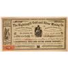 Image 1 : Nightingill Gold & Silver Mining Co. Stock, N.T. 1863  (112818)