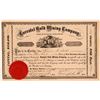 Image 1 : Caratel Gold Mining Company Stock Certificate  (107771)