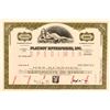 Image 1 : Playboy Enterprises Specimen Stock Certificate  (112233)