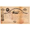 Image 1 : New Orleans & Ohio Telegraph Lessees Stock Certificate  (107772)