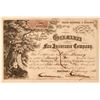Image 1 : Germania Fire Insurance Company Stock, New York, 1864  (111342)
