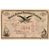 Image 1 : Union Mutual Insurance Company Stock, New York, 1878  (111334)