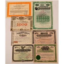 Steamer Stock  Certificate Collection  (112044)