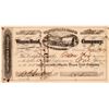 Image 1 : Weaverville & Shasta Wagon Road Company Stock Certificate  (107812)