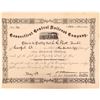Image 1 : Connecticut Central Railroad Co Stock Certificate, 1887  (111146)