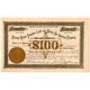 Image 1 : Chicago Raised Prismatic Light & Safety Car Heating Co Stock, 1887  (111141)