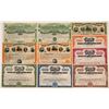 Image 1 : Chicago & Northwestern Railway Co Stock Certificate Group (10)  (111109)