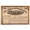Image 1 : Cairo & St. Louis Rail Road Co Stock, 1880  (111257)